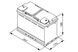 Аккумулятор BOSCH S5 A13 AGM 12V 95Ah 850A R+ (0092S5A130) 0092S5A130 фото 5