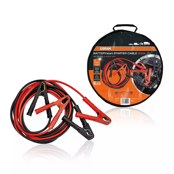 Пускові кабелі OSRAM BATTERYstart 900A 35мм&sup2; 4.5м (OSC350) OSC350 фото