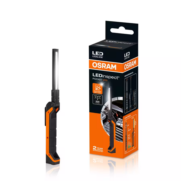 Акумуляторний оглядовий ліхтар OSRAM LEDinspect POCKET200, 200 Лм (LEDIL408) LEDIL408 фото
