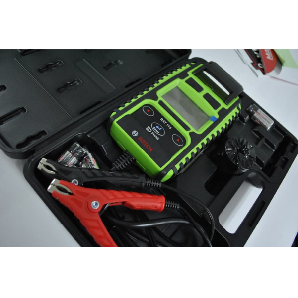 Тестер акумуляторних батарей та систем заряджання Bosch BAT 115 (6В/12В/24В) 0687000115 фото