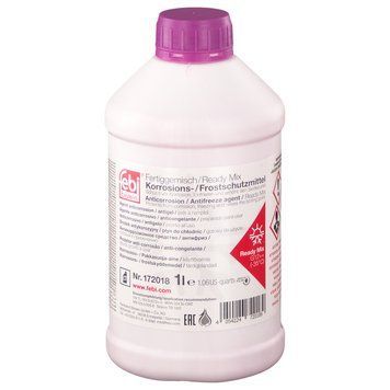 Охолоджуюча рідина Febi G12++ Ready Mix, Антифриз, фіолетова, 1 л (172018) 172018 фото