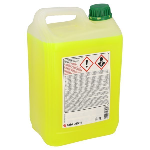 Охолоджуюча рідина Febi Ready Mix, Антифриз, зелена, 5 л (26581) 26581 фото